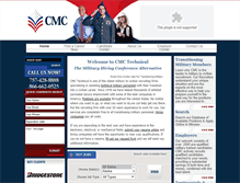Tablet Screenshot of cmc-jobs.com